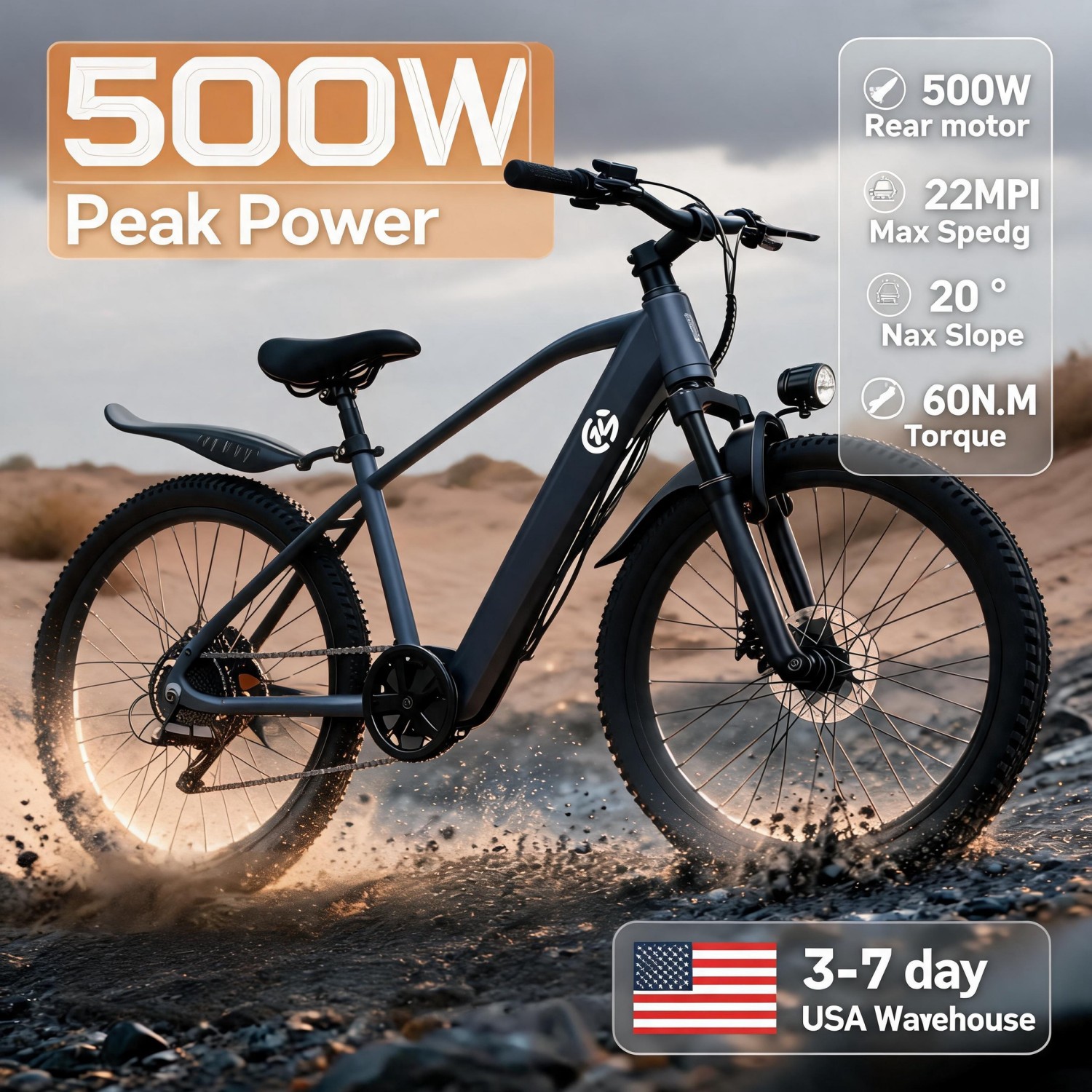Cycling For Commute - Cyber Monday elektrische fiets, all-terrain elektrische