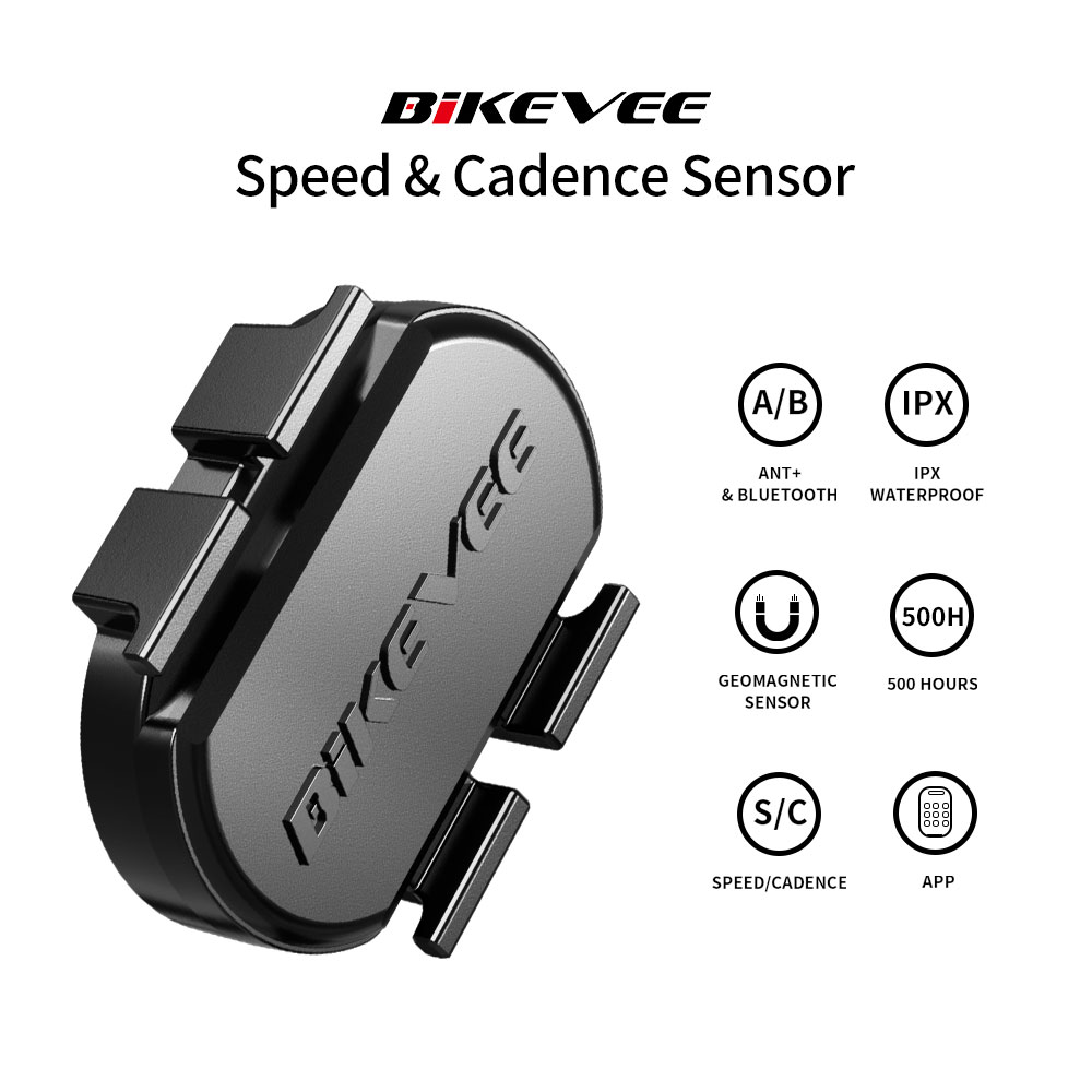 Cycling Commuter - Bikevee Universele cadans- en snelheidssensor voor