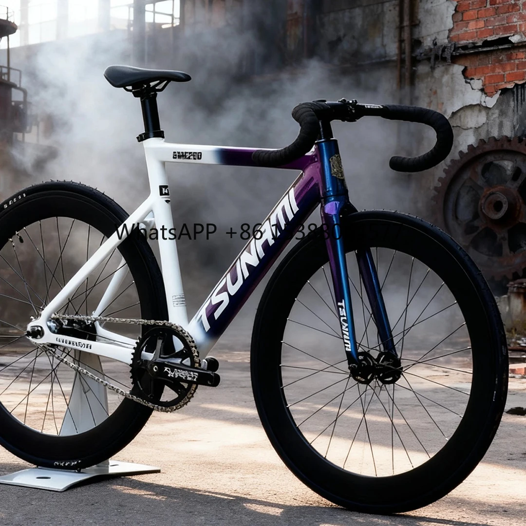 Cycling Commute Gear - SNM200 Aluminium Alloy Fixed Gear Fiets