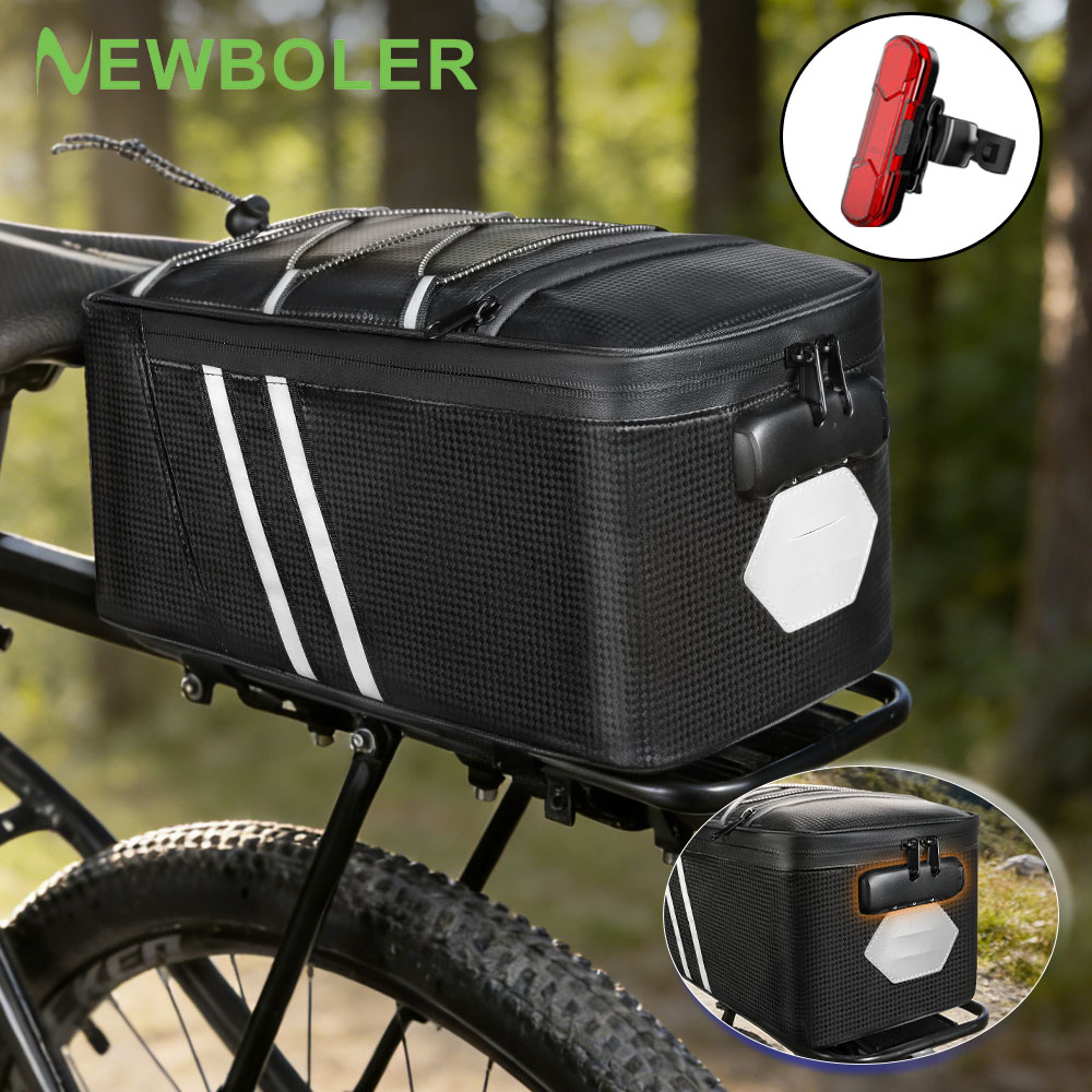 Panniers Waterproof Rear - Fiets achtertas met wachtwoord slot, MTB