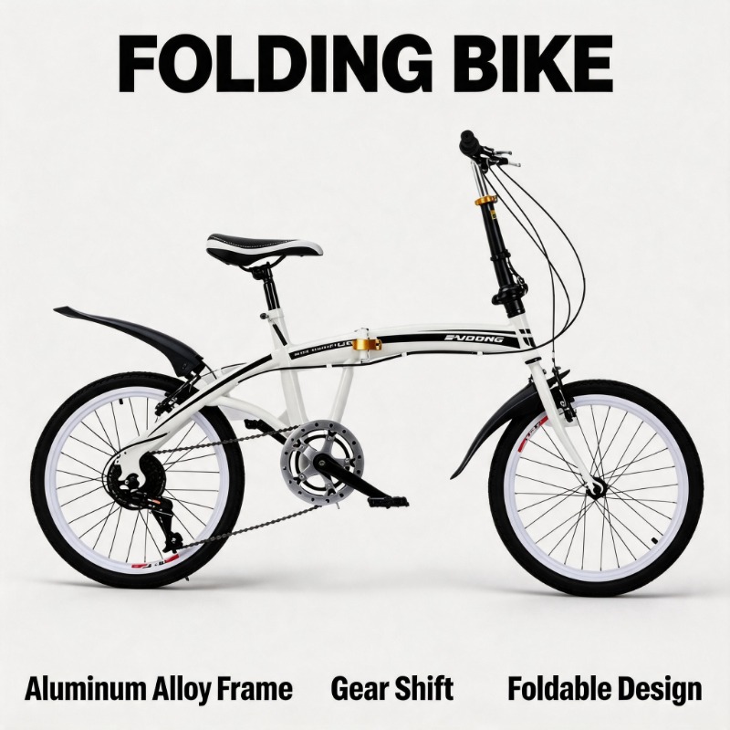 Commuting With Bike - 20 inch vouwfiets - compact en