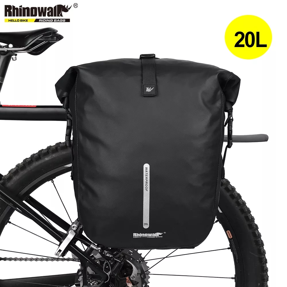 Panniers Waterproof Rear - Rhinowalk Waterdichte Bike Pannier Rugzak 20L