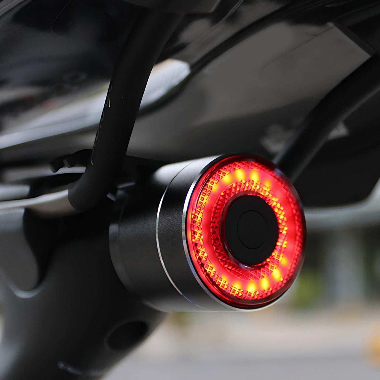 Cycling For Commute - Fietsachterlicht Smart Bike Tail Sensing Light