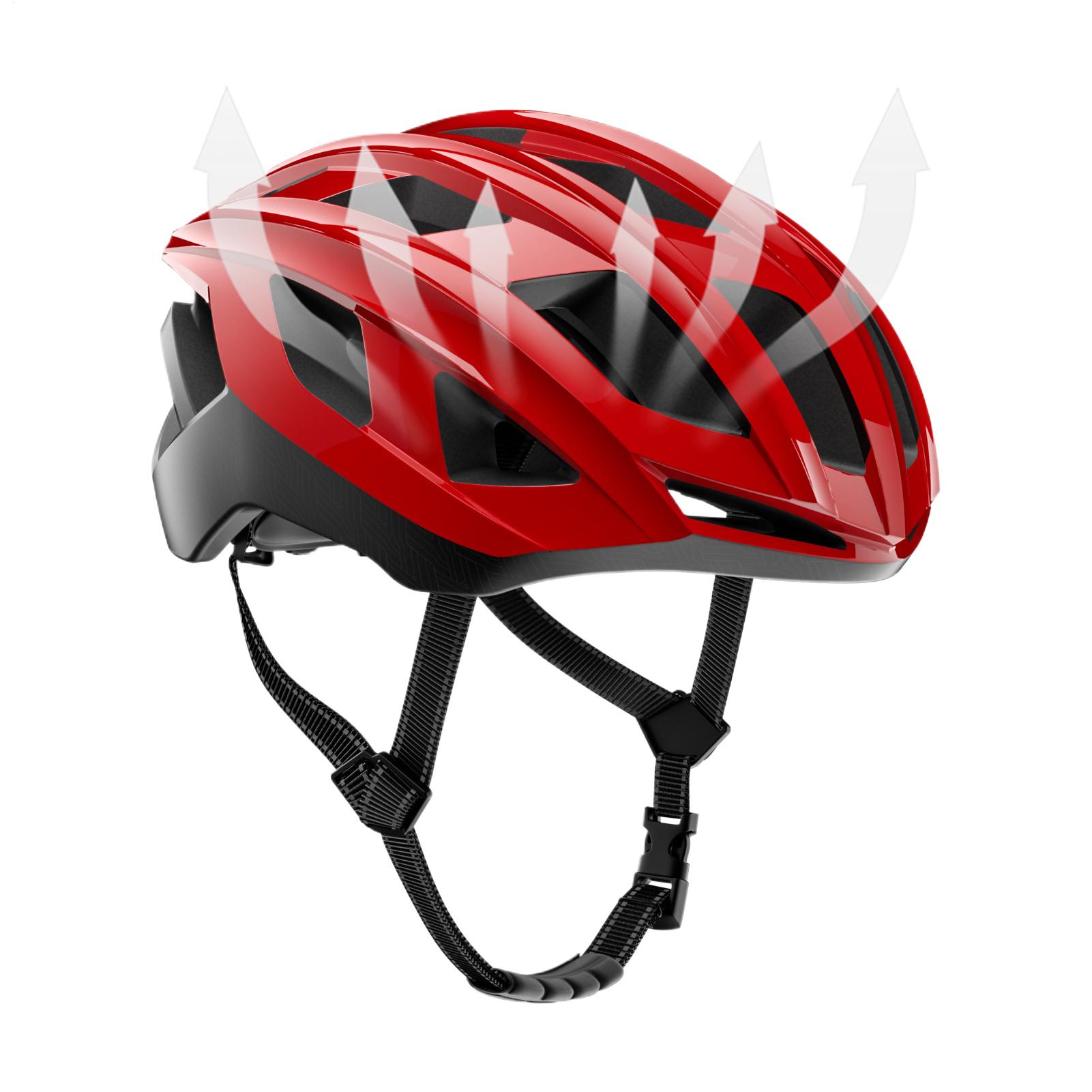 Cycling Commute Gear - Fietshelmen voor volwassenen Fietshelm Lichtgewicht verstelbaar