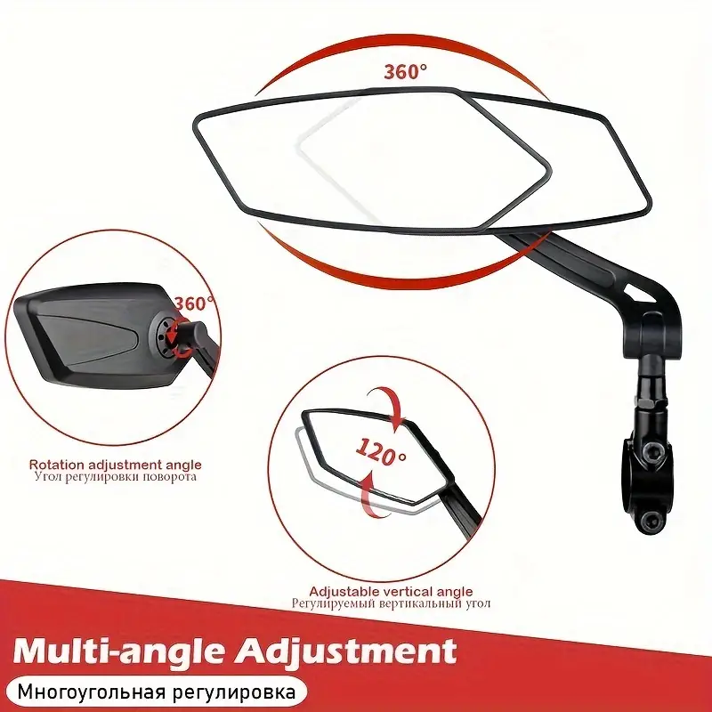 2 stuks motorfiets stuurspiege - Mirror Handlebar Convex recensie en prijs