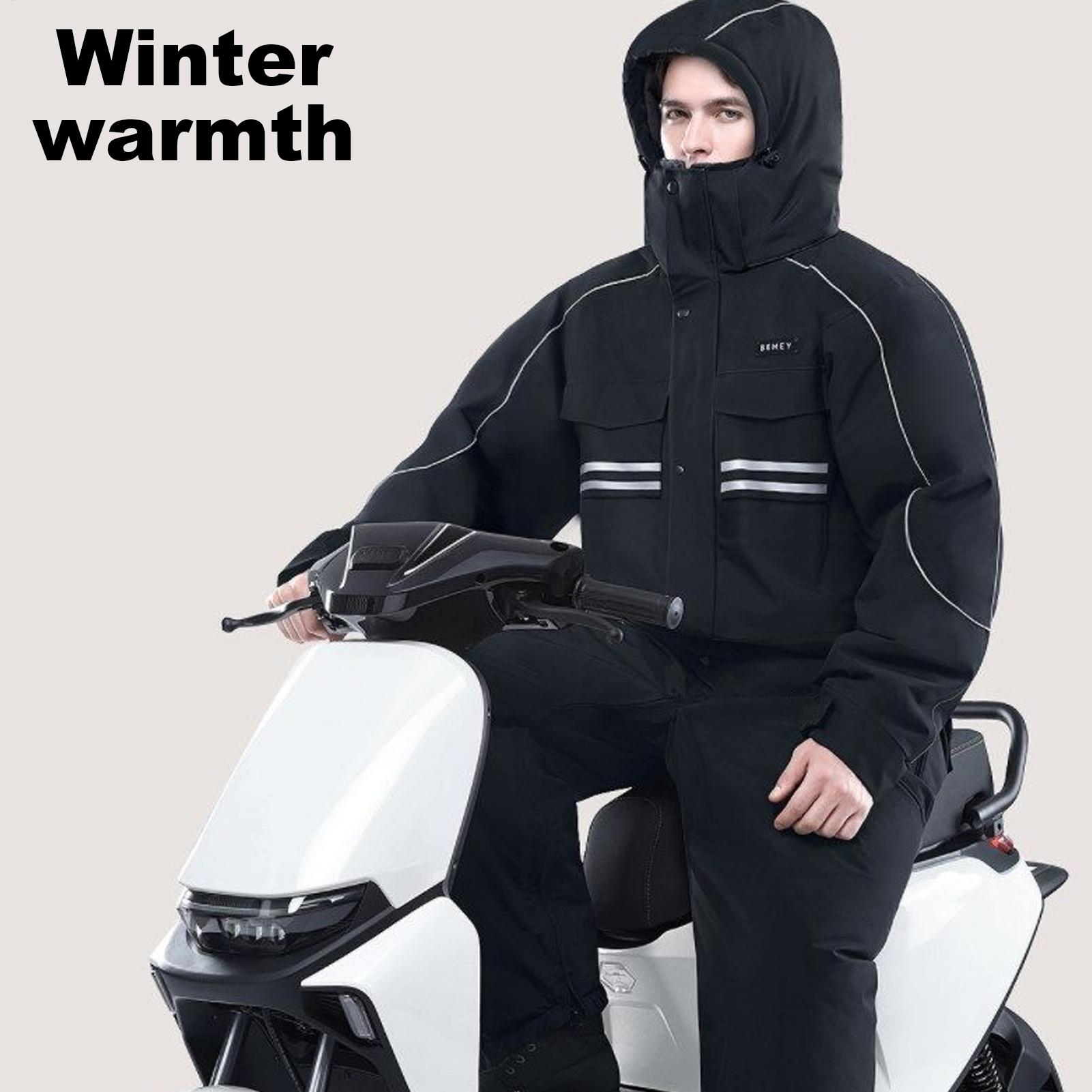 Motorwinterjas 4 zakken Warme  - Cycling Commute Jacket recensie en prijs