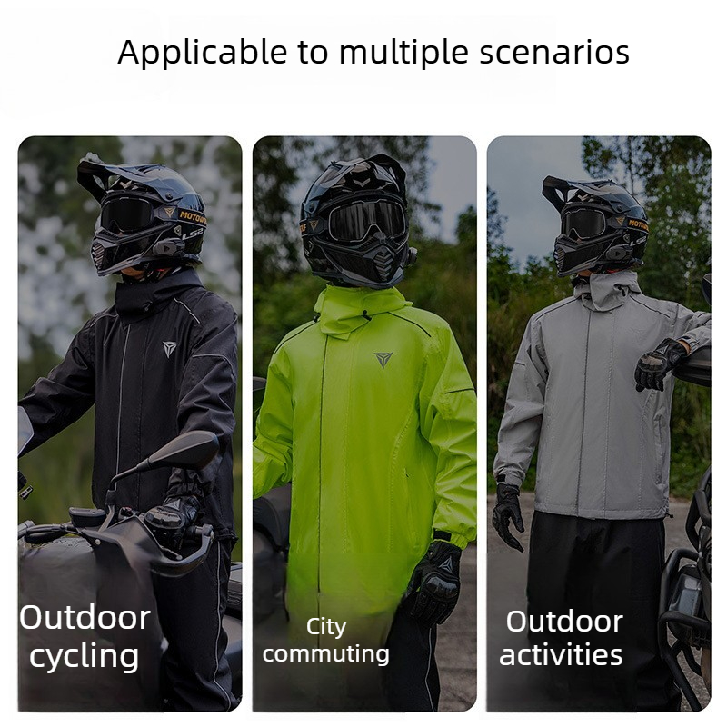 Motorregenpak, waterdichte jas - Cycling Commute Jacket recensie en prijs