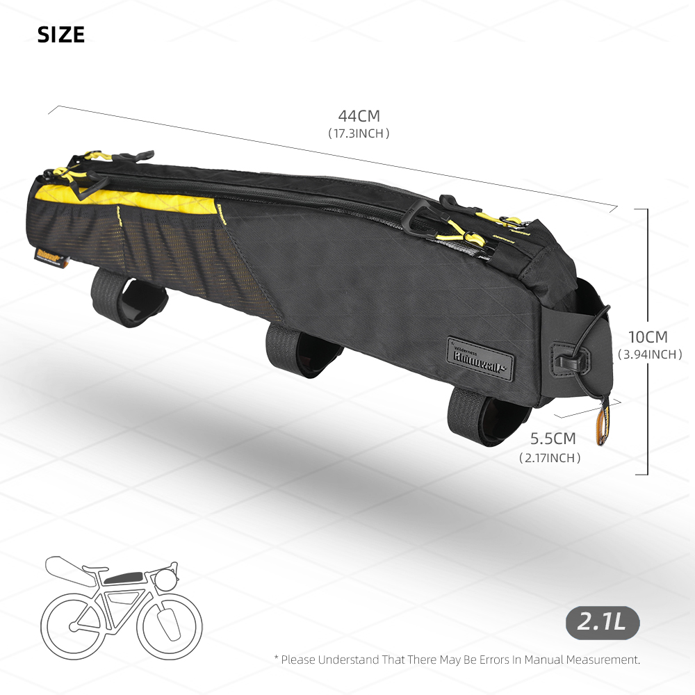 Rhinowalk Fiets Bovenbuis Tas  - Cycling Journey recensie en prijs