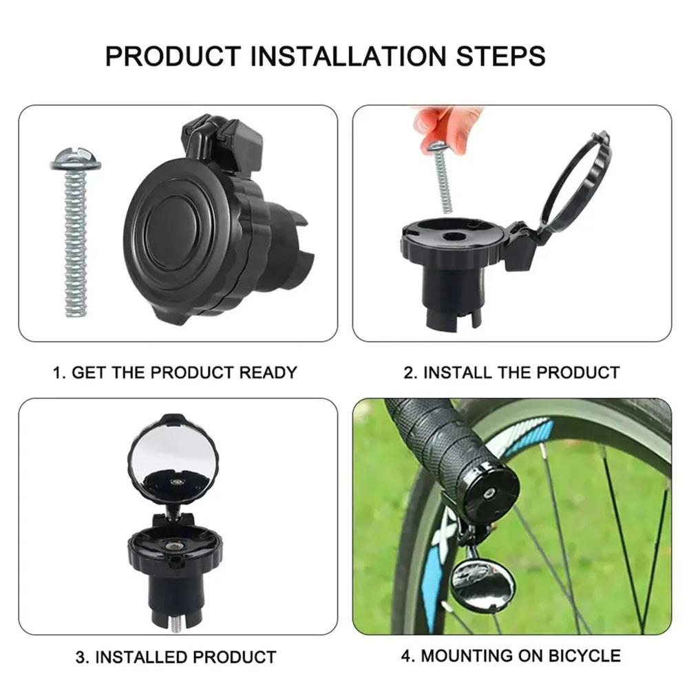 Fiets Mini Stuur Achteruitkijk - Mirror Handlebar Convex recensie en prijs