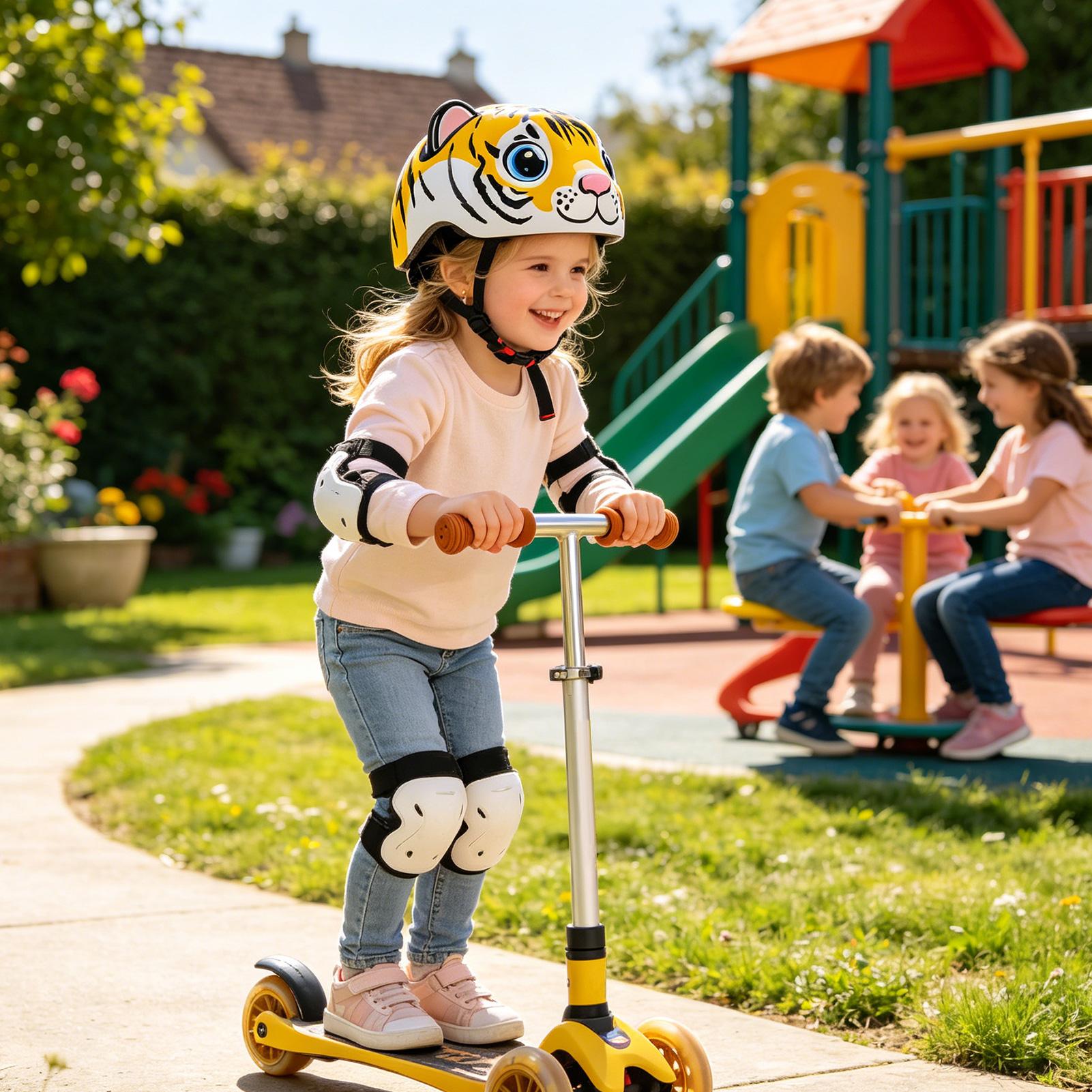 Kinderhelm Tijgerpatroon Verst - Cycling Commute Gear recensie en prijs