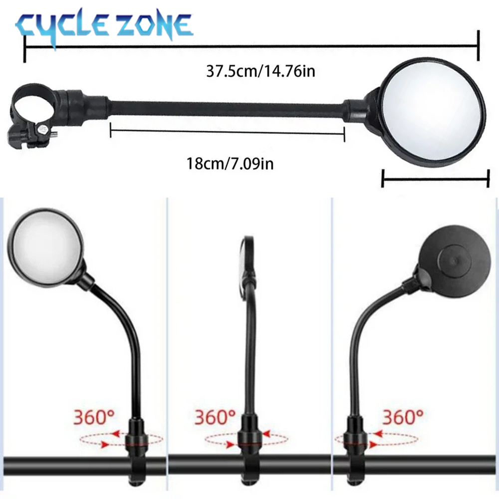 Fietsspiegel Fietsstuur Achter - Mirror Handlebar Convex recensie en prijs